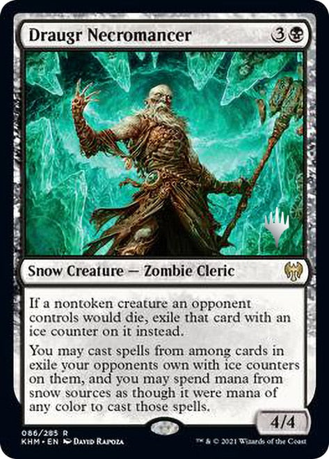 Draugr Necromancer (Promo Pack) [Kaldheim Promos] | Gear Gaming Fayetteville