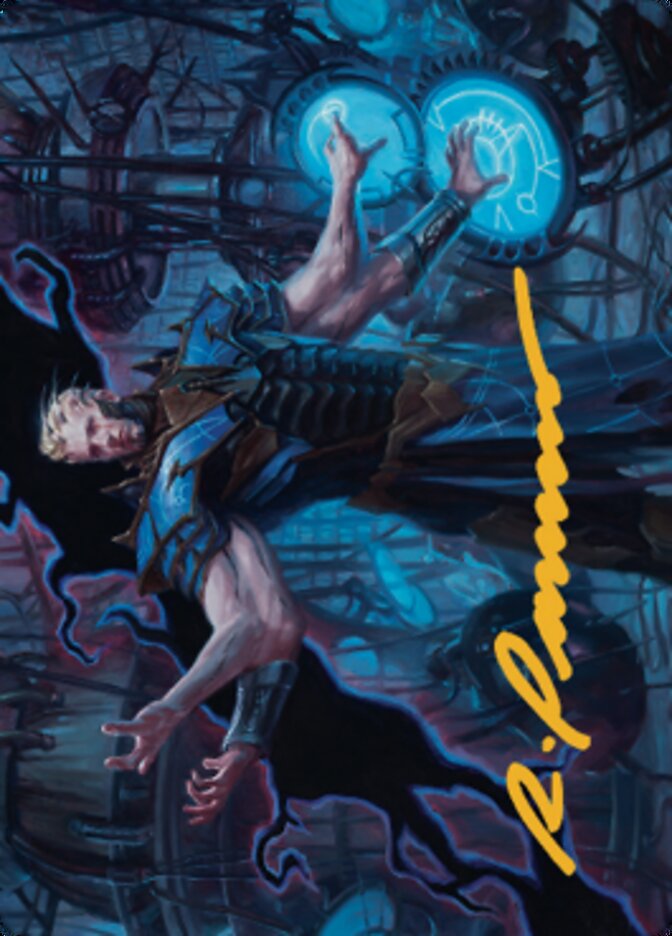 Ertai Resurrected Art Card 1 (Gold-Stamped Signature) [Dominaria United Art Series] | Gear Gaming Fayetteville