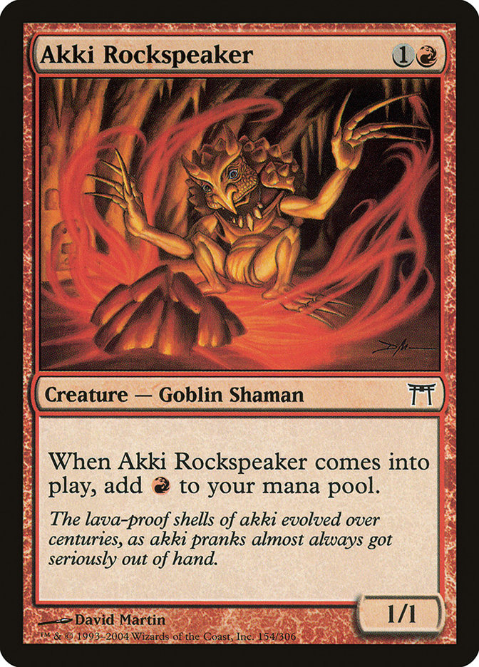 Akki Rockspeaker [Champions of Kamigawa] | Gear Gaming Fayetteville