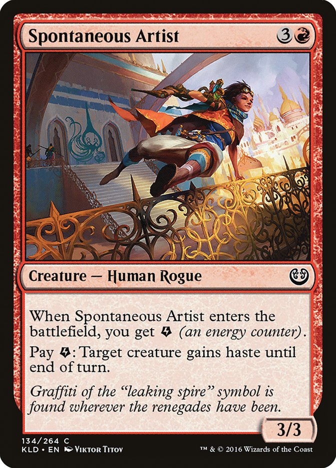 Spontaneous Artist [Kaladesh] | Gear Gaming Fayetteville