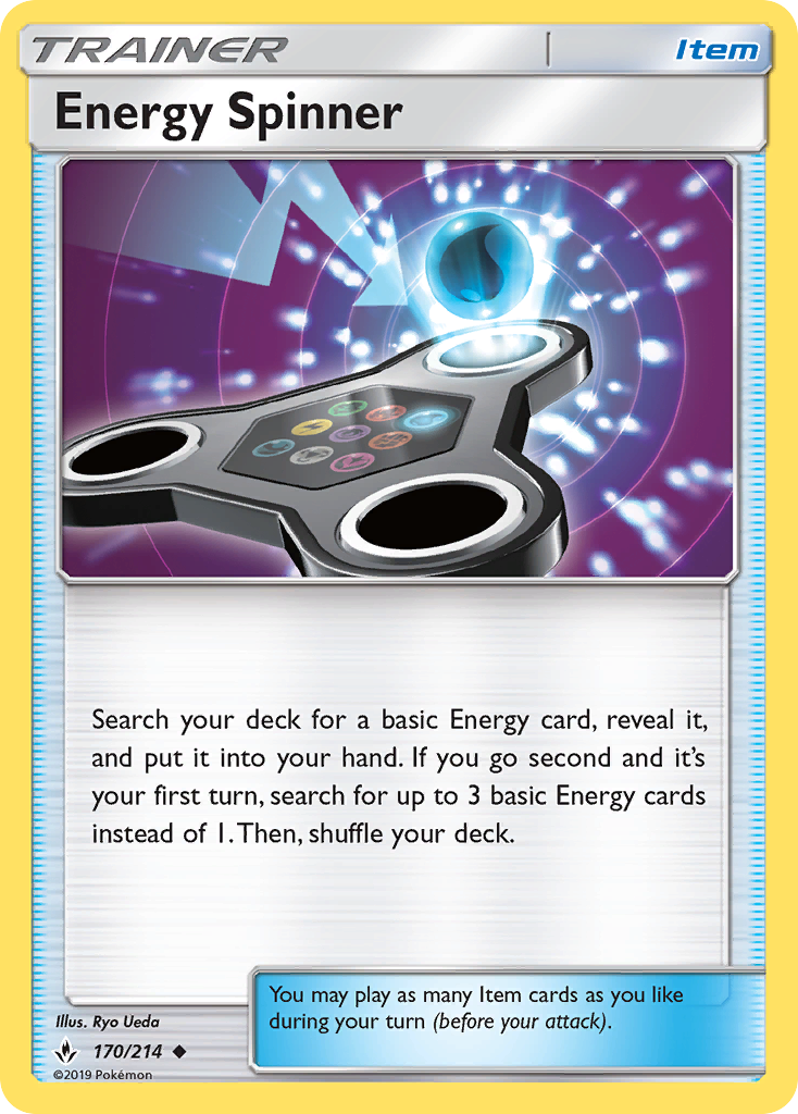 Energy Spinner (170/214) [Sun & Moon: Unbroken Bonds] | Gear Gaming Fayetteville