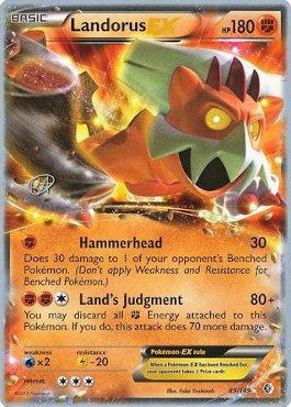 Landorus EX (89/149) (The Flying Hammer - Rowan Stavenow) [World Championships 2015] | Gear Gaming Fayetteville