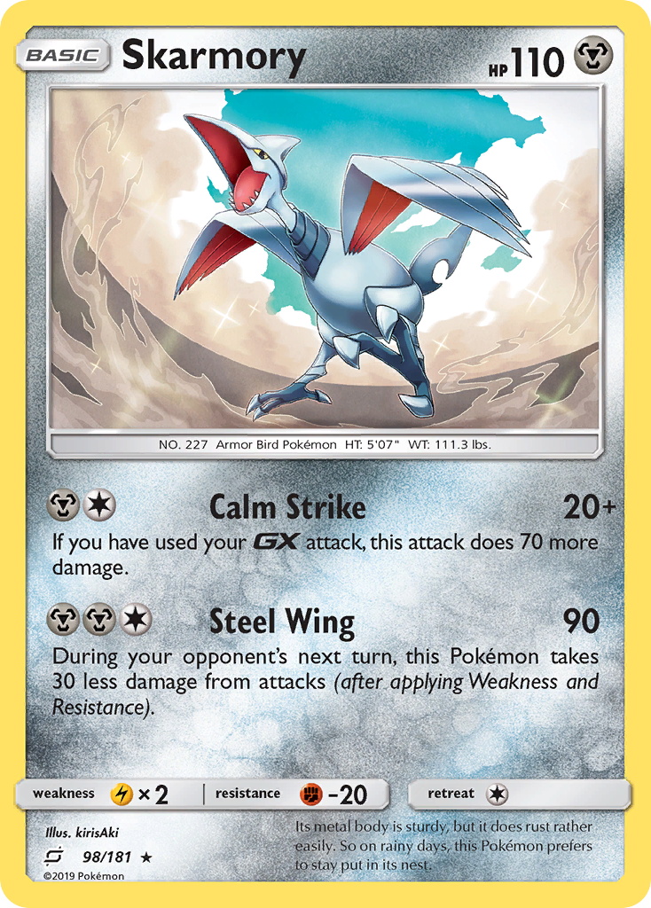 Skarmory (98/181) [Sun & Moon: Team Up] | Gear Gaming Fayetteville