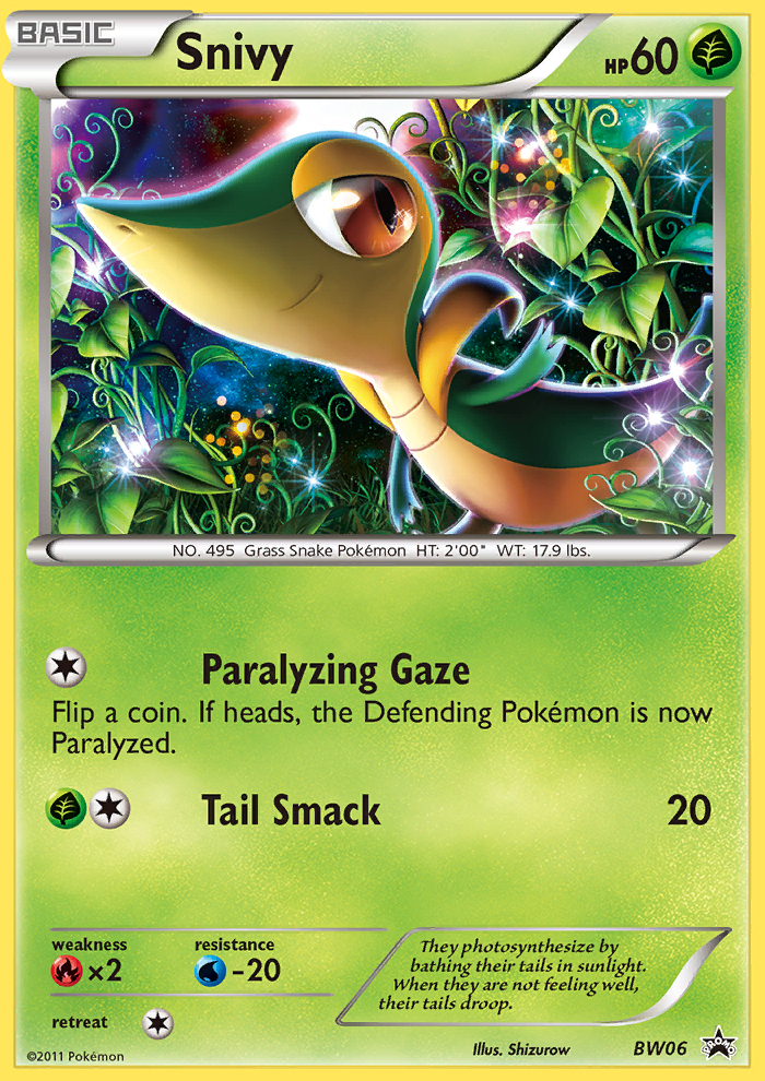 Snivy (BW06) [Black & White: Black Star Promos] | Gear Gaming Fayetteville