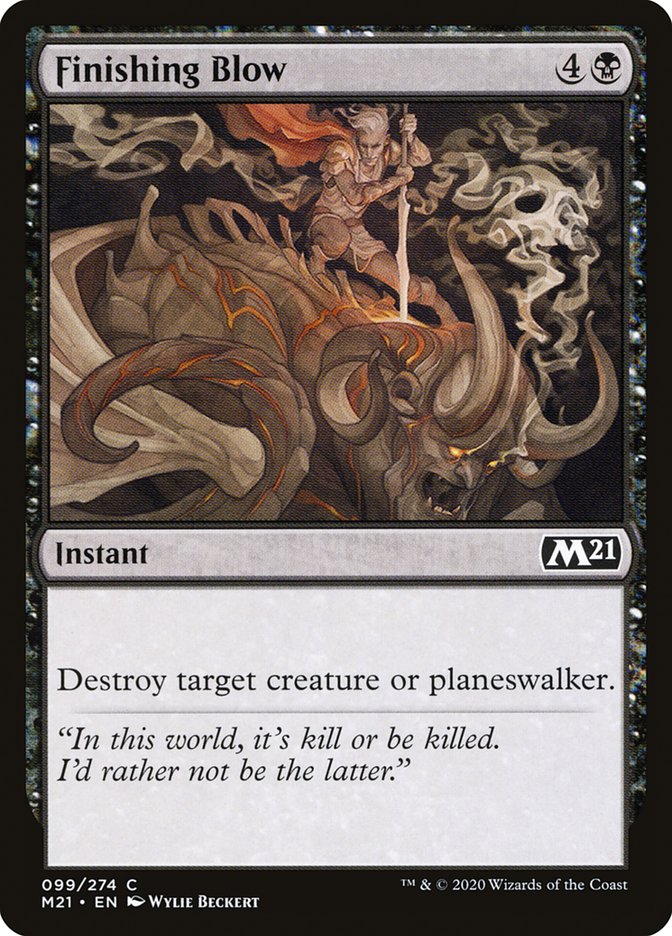 Finishing Blow [Core Set 2021] | Gear Gaming Fayetteville