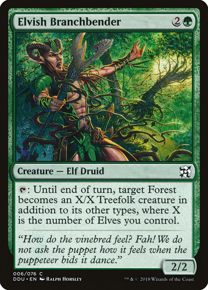 Elvish Branchbender [Duel Decks: Elves vs. Inventors] | Gear Gaming Fayetteville