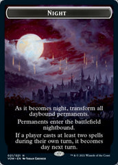 Day // Night Double-Sided Token [Innistrad: Crimson Vow Tokens] | Gear Gaming Fayetteville