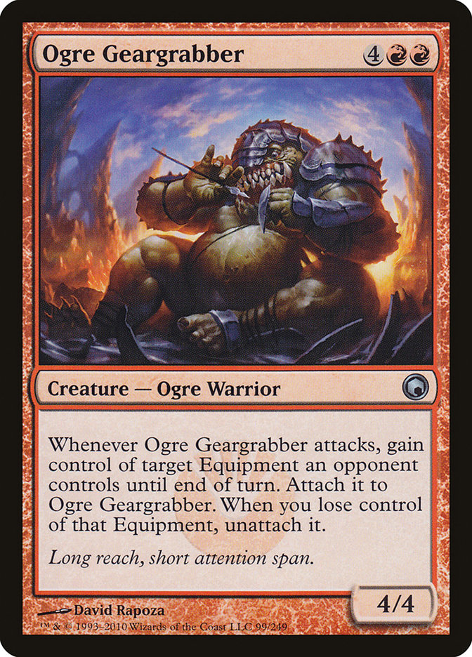 Ogre Geargrabber [Scars of Mirrodin] | Gear Gaming Fayetteville