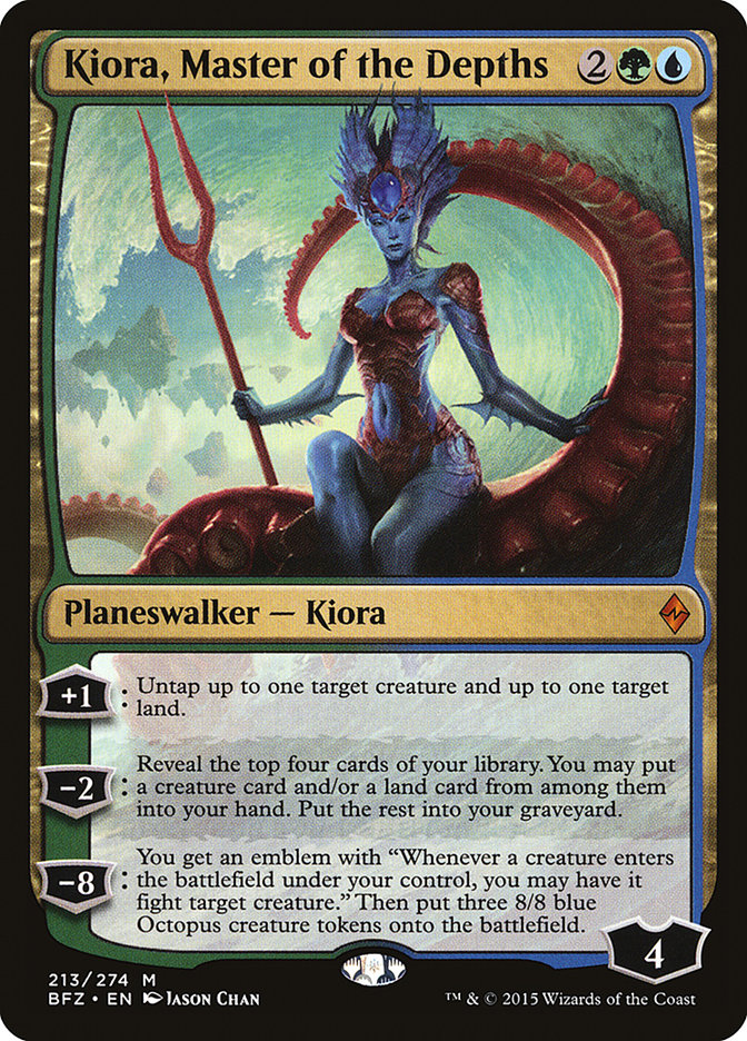 Kiora, Master of the Depths [Battle for Zendikar] | Gear Gaming Fayetteville