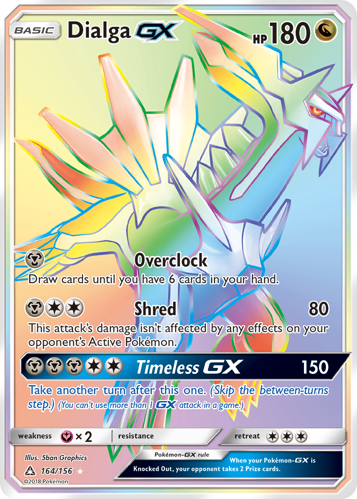 Dialga GX (164/156) [Sun & Moon: Ultra Prism] | Gear Gaming Fayetteville