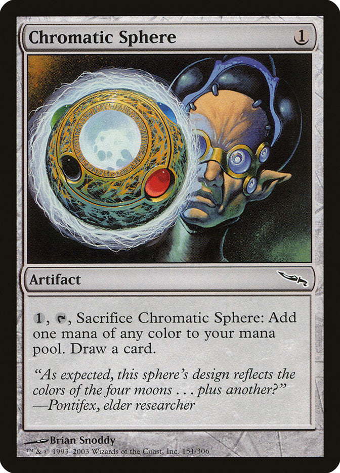 Chromatic Sphere [Mirrodin] | Gear Gaming Fayetteville