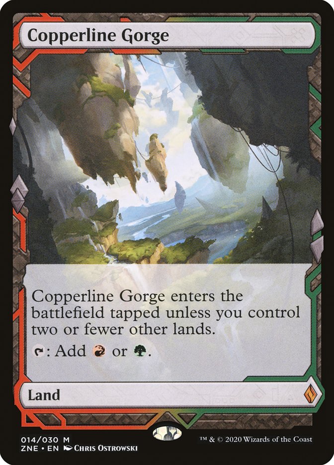 Copperline Gorge (Expeditions) [Zendikar Rising Expeditions] | Gear Gaming Fayetteville