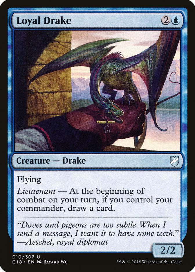 Loyal Drake [Commander 2018] | Gear Gaming Fayetteville