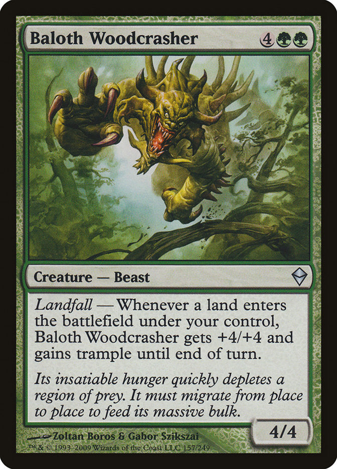 Baloth Woodcrasher [Zendikar] | Gear Gaming Fayetteville