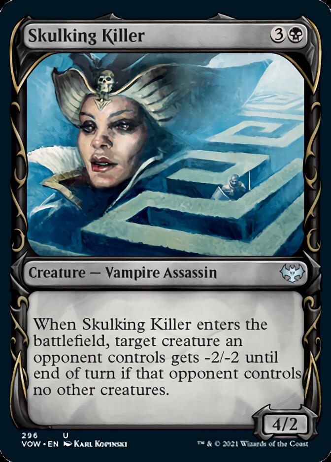 Skulking Killer (Showcase Fang Frame) [Innistrad: Crimson Vow] | Gear Gaming Fayetteville