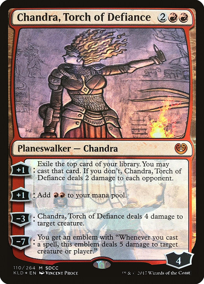 Chandra, Torch of Defiance [San Diego Comic-Con 2017] | Gear Gaming Fayetteville