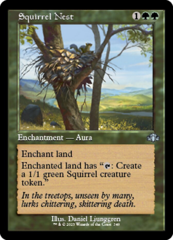 Squirrel Nest (Retro) [Dominaria Remastered] | Gear Gaming Fayetteville