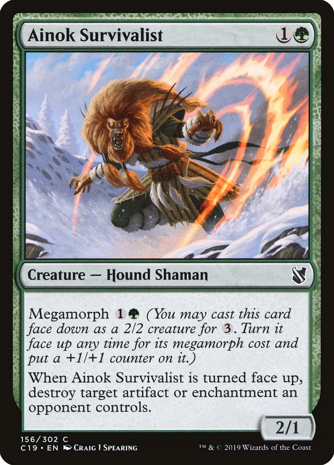 Ainok Survivalist [Commander 2019] | Gear Gaming Fayetteville