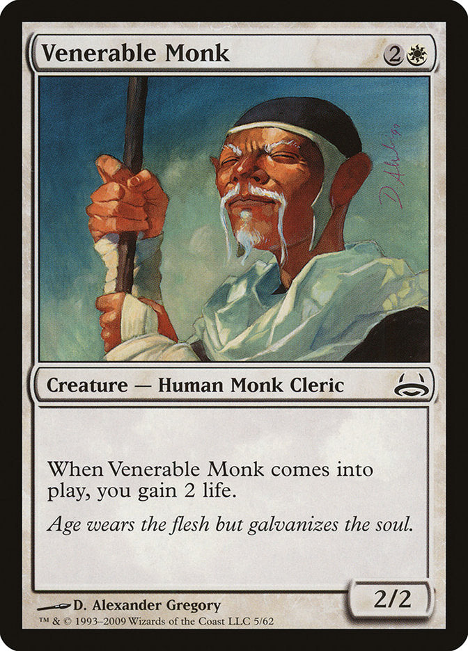 Venerable Monk [Duel Decks: Divine vs. Demonic] | Gear Gaming Fayetteville