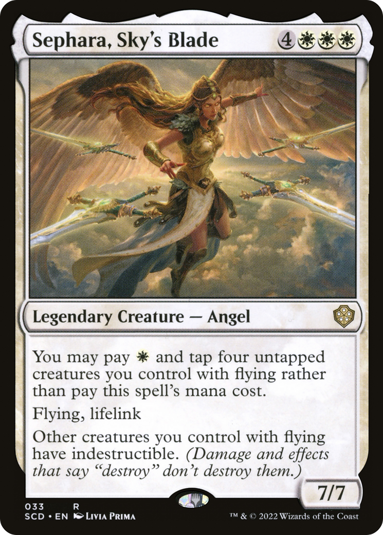 Sephara, Sky's Blade [Starter Commander Decks] | Gear Gaming Fayetteville