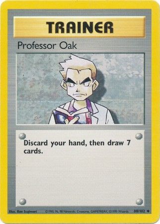 Professor Oak (88/102) [Base Set Unlimited] | Gear Gaming Fayetteville