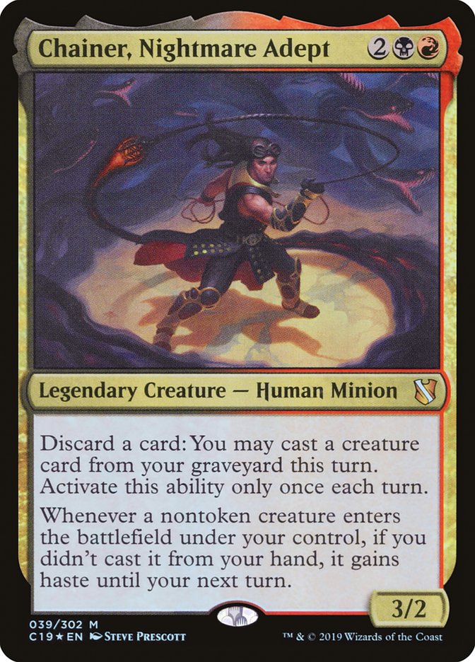 Chainer, Nightmare Adept [Commander 2019] | Gear Gaming Fayetteville