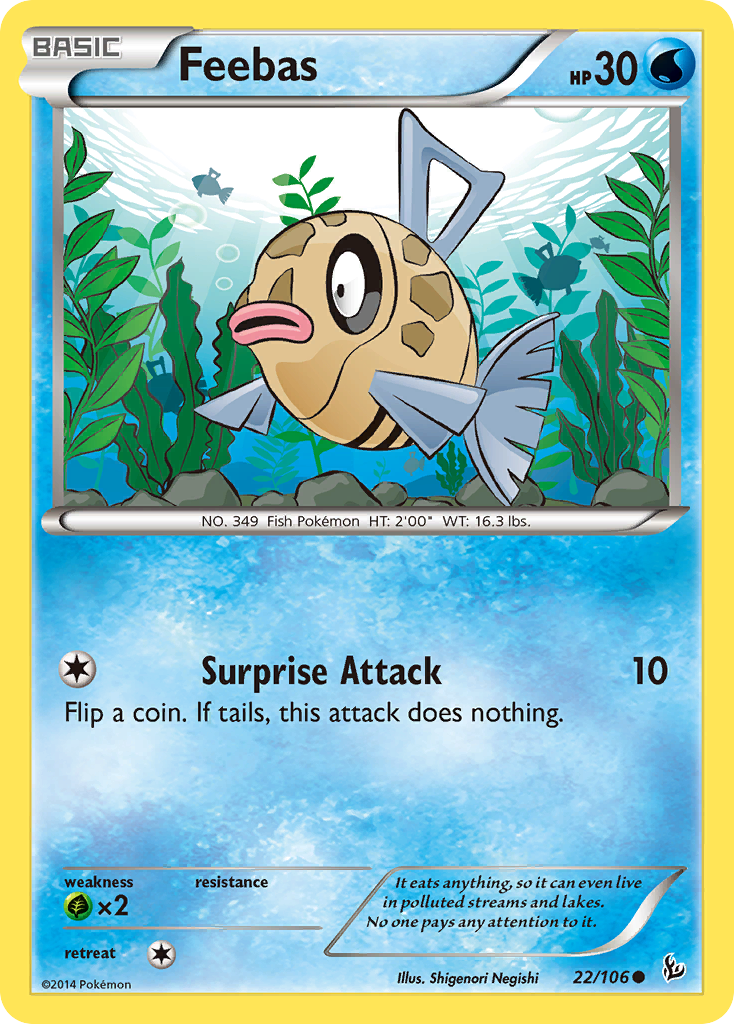 Feebas (22/106) [XY: Flashfire] | Gear Gaming Fayetteville