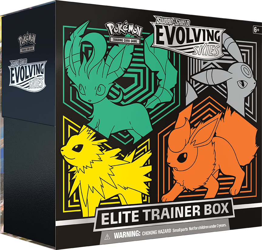 Sword & Shield: Evolving Skies - Elite Trainer Box (Flareon/Jolteon/Umbreon/Leafeon) | Gear Gaming Fayetteville