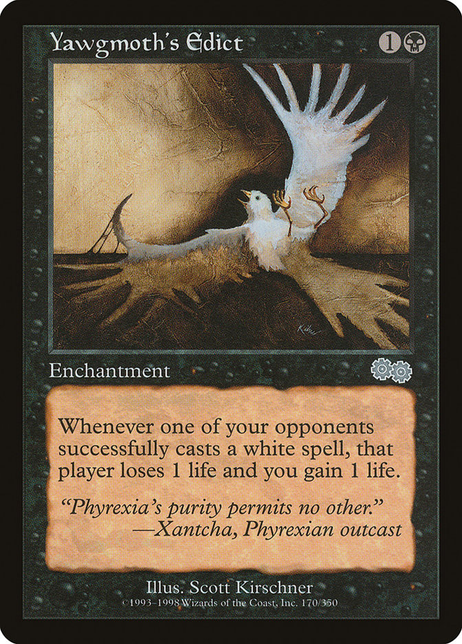 Yawgmoth's Edict [Urza's Saga] | Gear Gaming Fayetteville