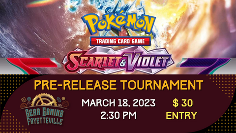 Pokemon Scarlet and Violet PRE-RELEASE  ticket