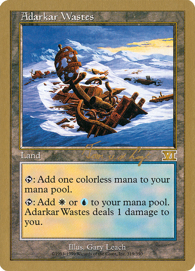 Adarkar Wastes (Tom van de Logt) [World Championship Decks 2000] | Gear Gaming Fayetteville