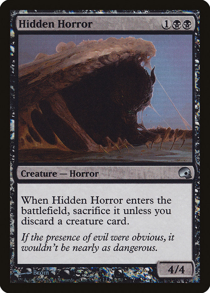 Hidden Horror [Premium Deck Series: Graveborn] | Gear Gaming Fayetteville
