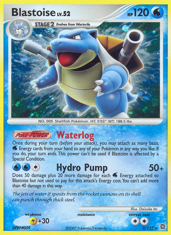 Blastoise (2/132) [Diamond & Pearl: Secret Wonders] | Gear Gaming Fayetteville