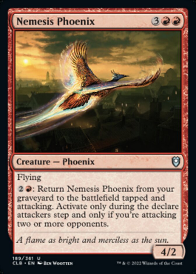 Nemesis Phoenix [Commander Legends: Battle for Baldur's Gate] | Gear Gaming Fayetteville