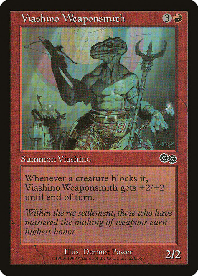 Viashino Weaponsmith [Urza's Saga] | Gear Gaming Fayetteville