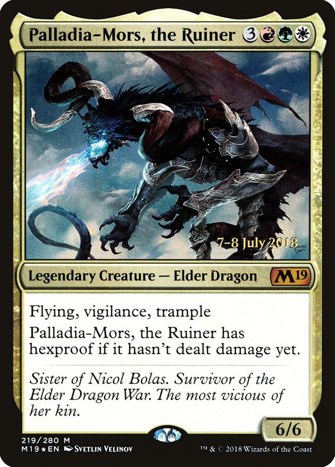 Palladia-Mors, the Ruiner [Core Set 2019 Prerelease Promos] | Gear Gaming Fayetteville