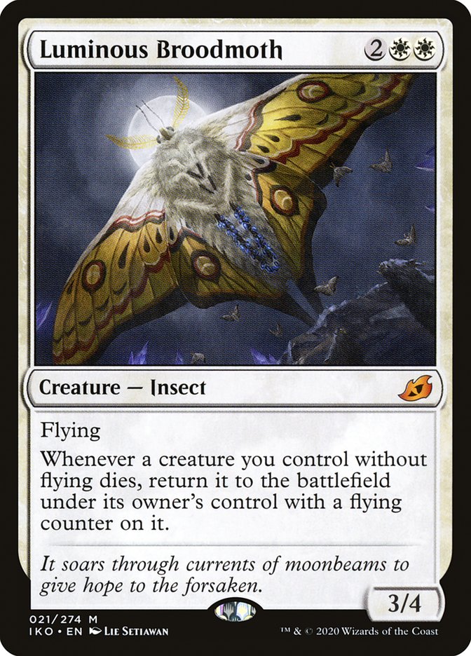 Luminous Broodmoth [Ikoria: Lair of Behemoths] | Gear Gaming Fayetteville