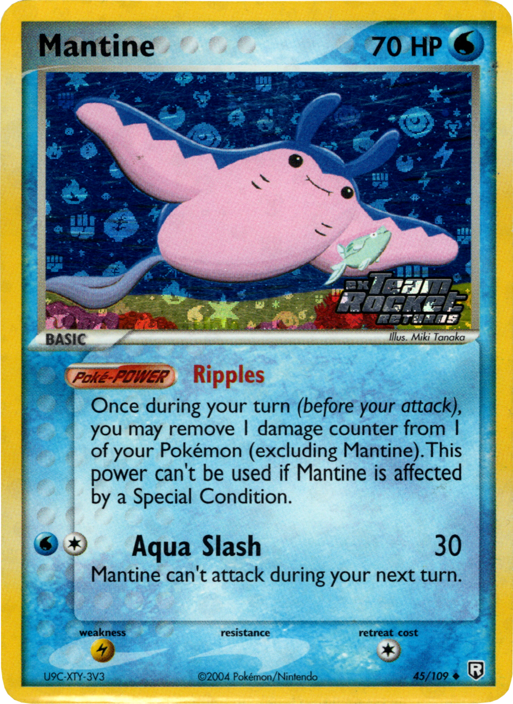 Mantine (45/109) (Stamped) [EX: Team Rocket Returns] | Gear Gaming Fayetteville