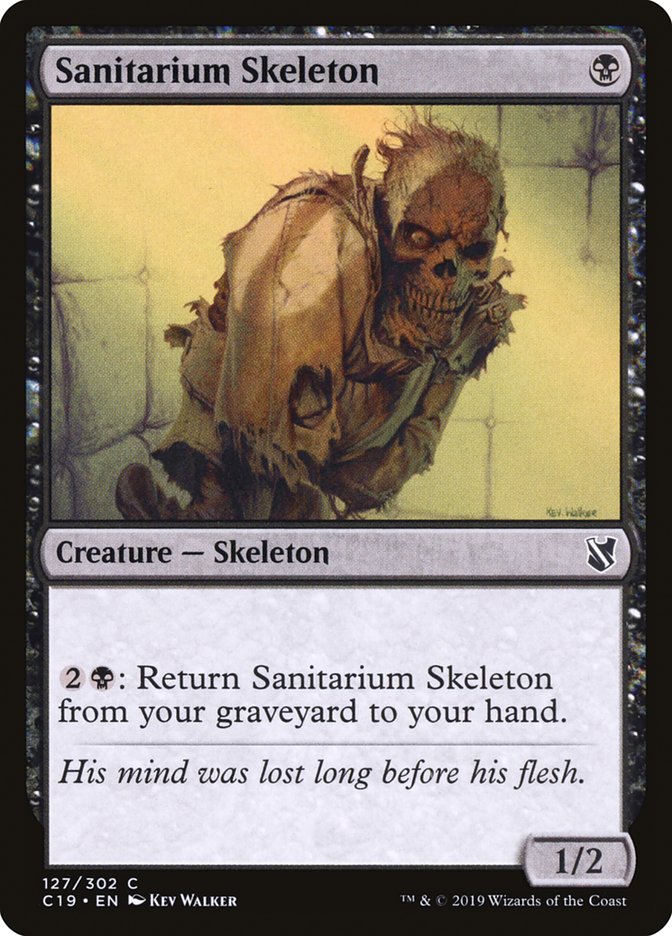 Sanitarium Skeleton [Commander 2019] | Gear Gaming Fayetteville