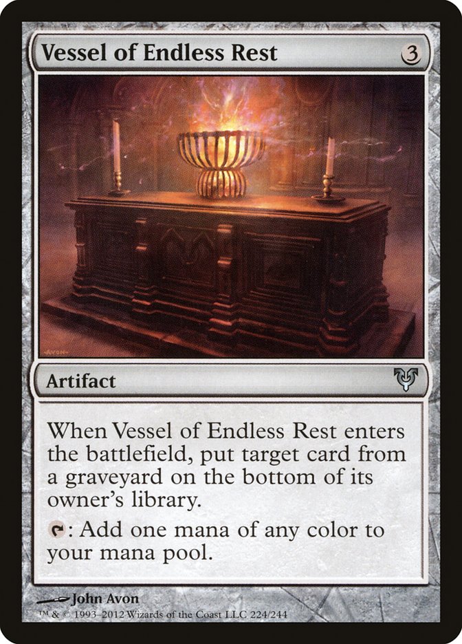 Vessel of Endless Rest [Avacyn Restored] | Gear Gaming Fayetteville