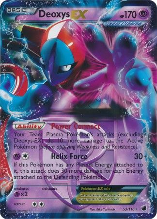 Deoxys EX (53/116) (Jumbo Card) [Black & White: Plasma Freeze] | Gear Gaming Fayetteville