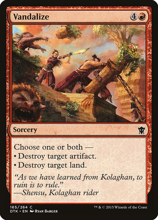 Vandalize [Dragons of Tarkir] | Gear Gaming Fayetteville