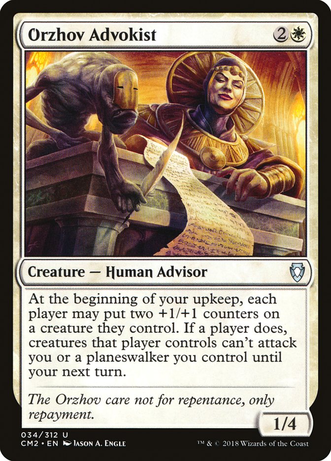 Orzhov Advokist [Commander Anthology Volume II] | Gear Gaming Fayetteville