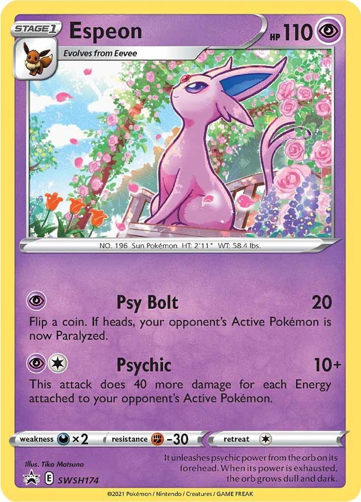 Espeon (SWSH174) [Sword & Shield: Black Star Promos] | Gear Gaming Fayetteville