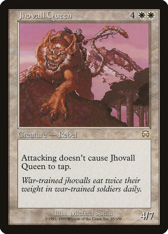 Jhovall Queen [Mercadian Masques] | Gear Gaming Fayetteville