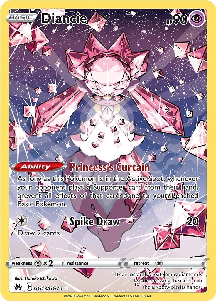 Diancie (GG13/GG70) [Sword & Shield: Crown Zenith] | Gear Gaming Fayetteville