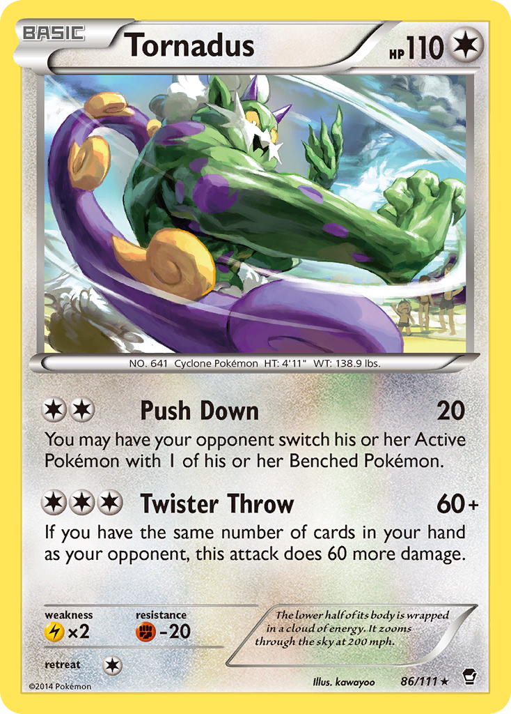 Tornadus (86/111) [XY: Furious Fists] | Gear Gaming Fayetteville