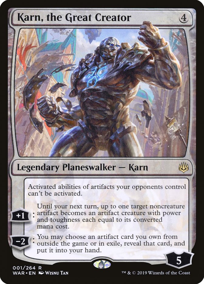 Karn, the Great Creator [War of the Spark] | Gear Gaming Fayetteville