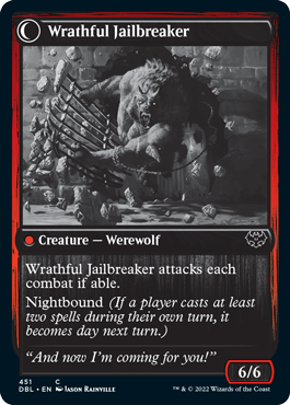 Weary Prisoner // Wrathful Jailbreaker [Innistrad: Double Feature] | Gear Gaming Fayetteville