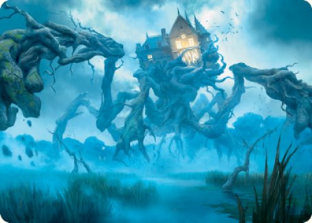 Creeping Inn Art Card [Innistrad: Midnight Hunt Art Series] | Gear Gaming Fayetteville